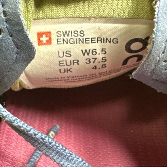 On Womens Cloud X Blue Running Shoes Sneakers Size 6.5 - Picture 6 of 10